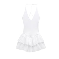 Nicole | halter neck mini dress