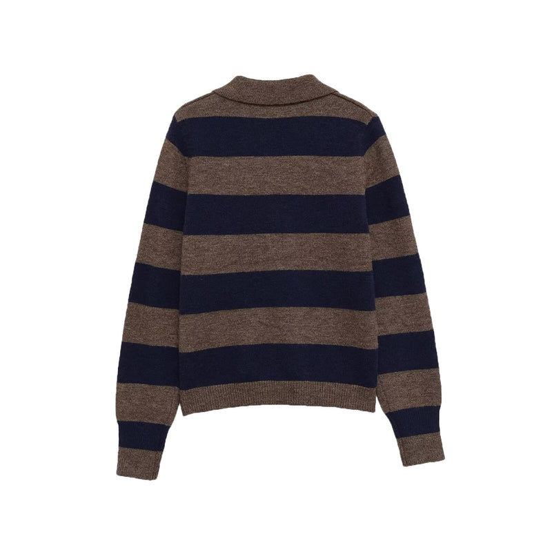 Imogen | striped knit cardigan