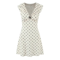 Harriet | polka dot mini dress