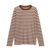 Violet | striped long sleeve top
