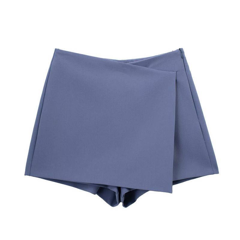 Effie | Wrap-Front Mini Skirt