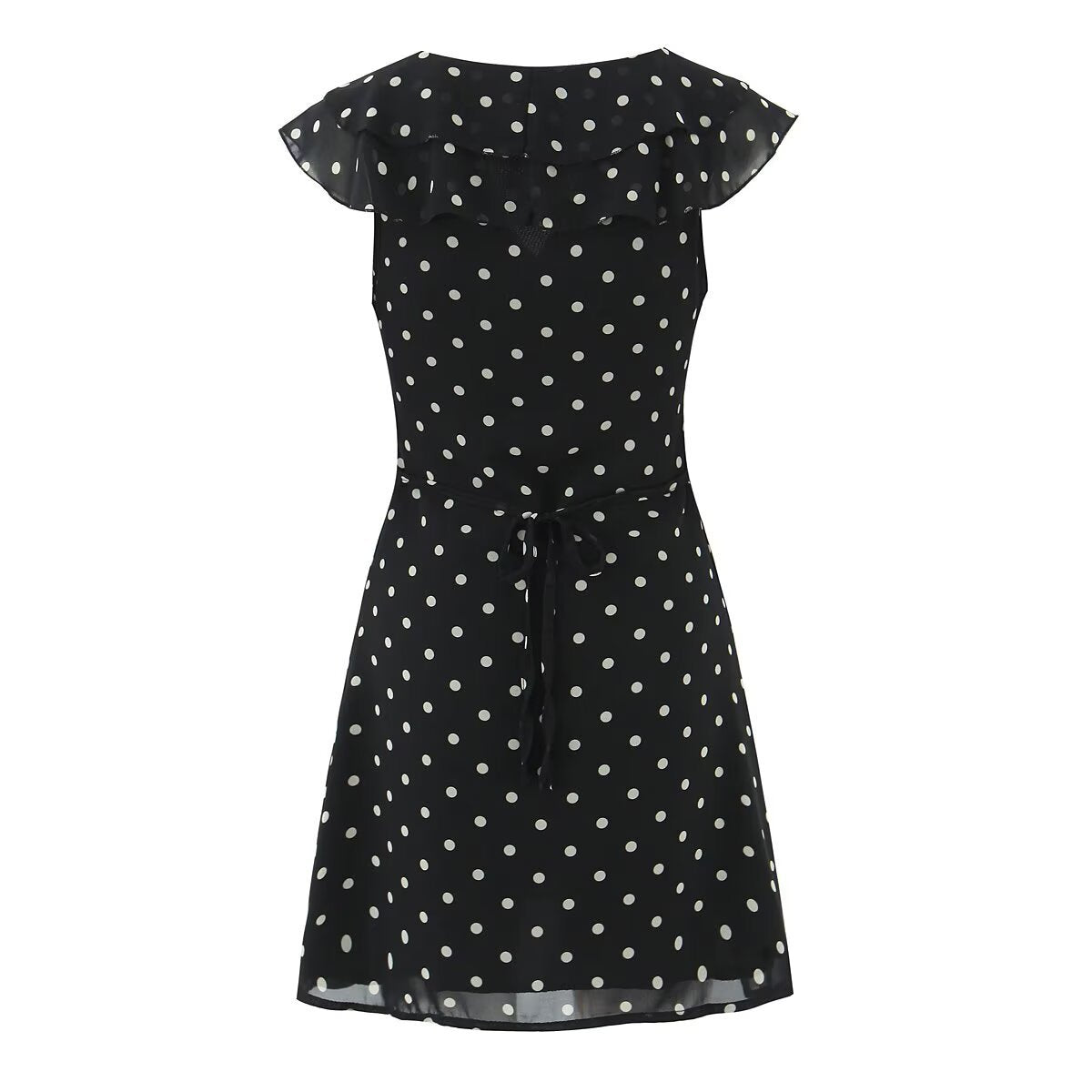 Harriet | polka dot mini dress