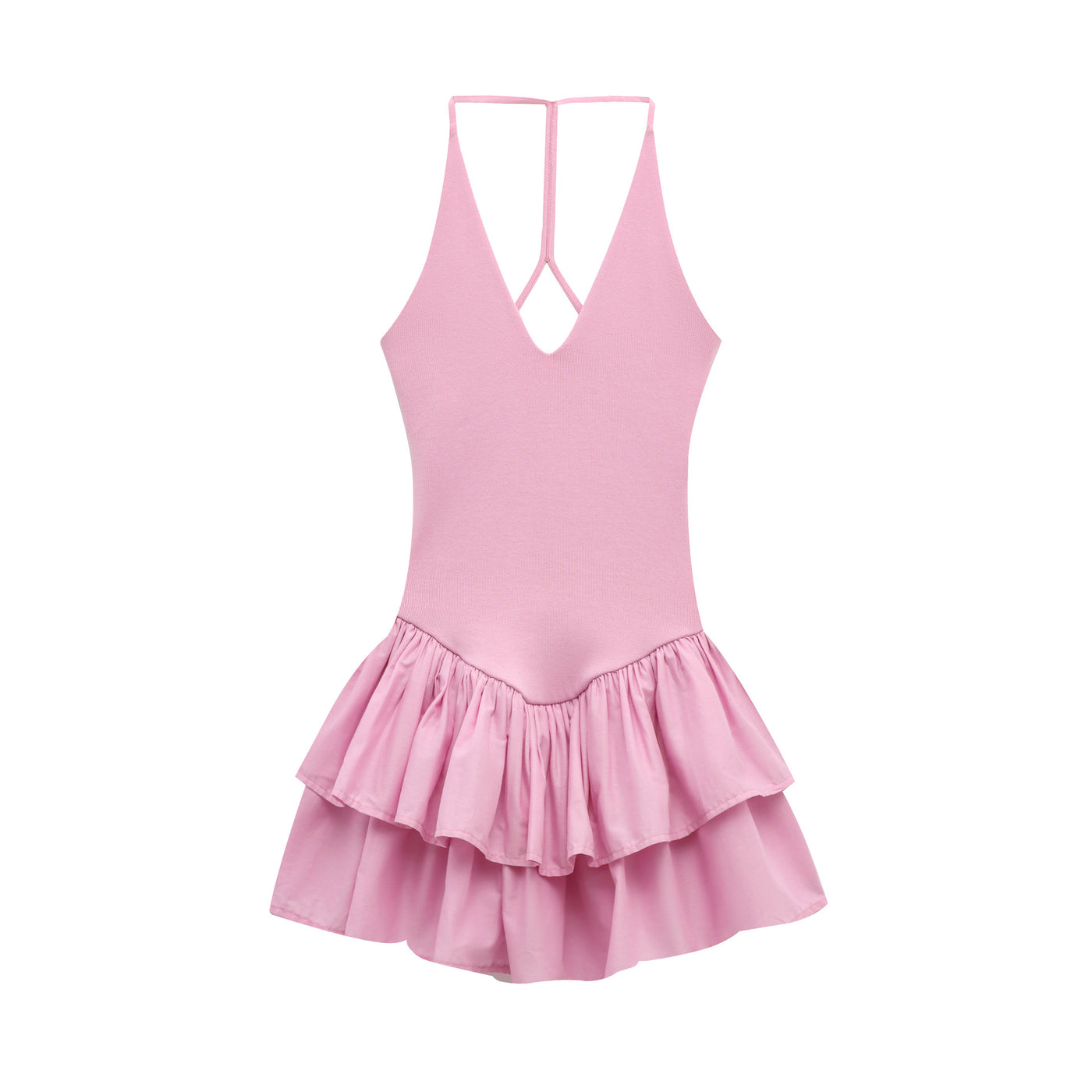 Nicole | halter neck mini dress