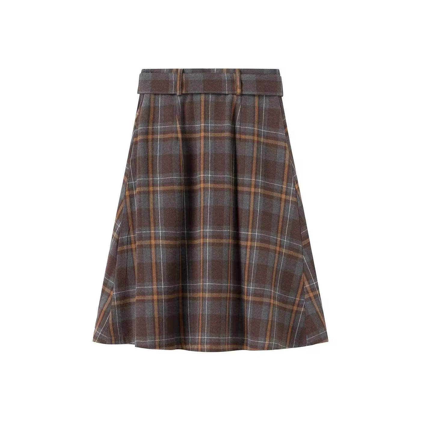 Iris | pleated midi skirt