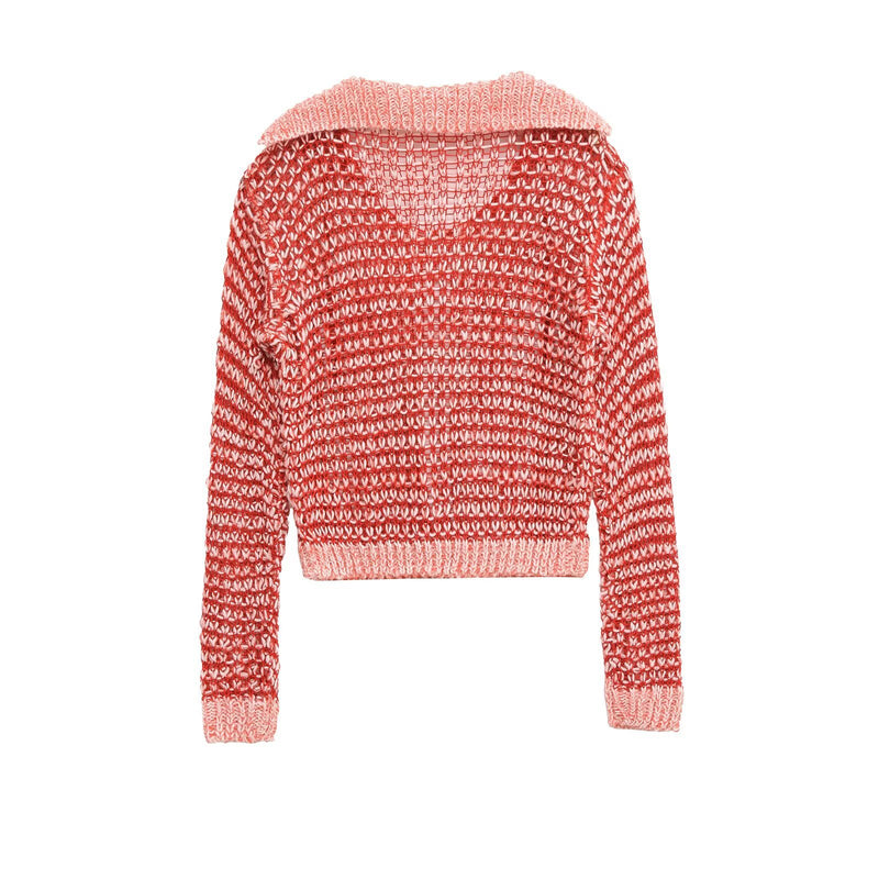 Lottie | cropped knit top