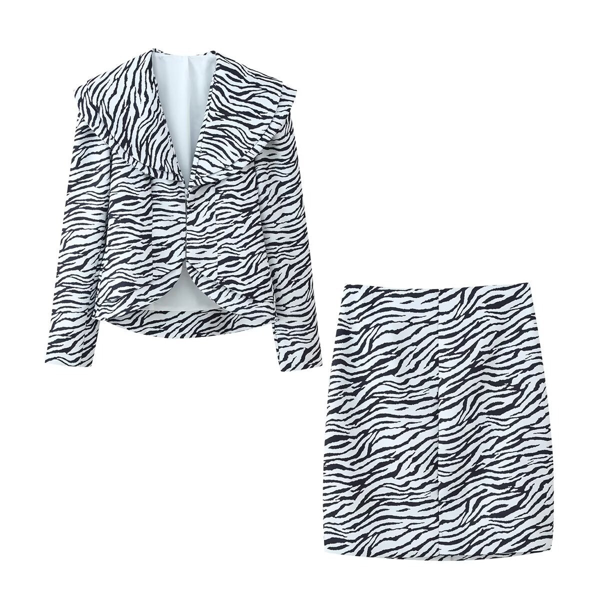 Matilda | zebra print matching set