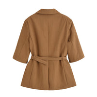 Elizabeth | linen blazer