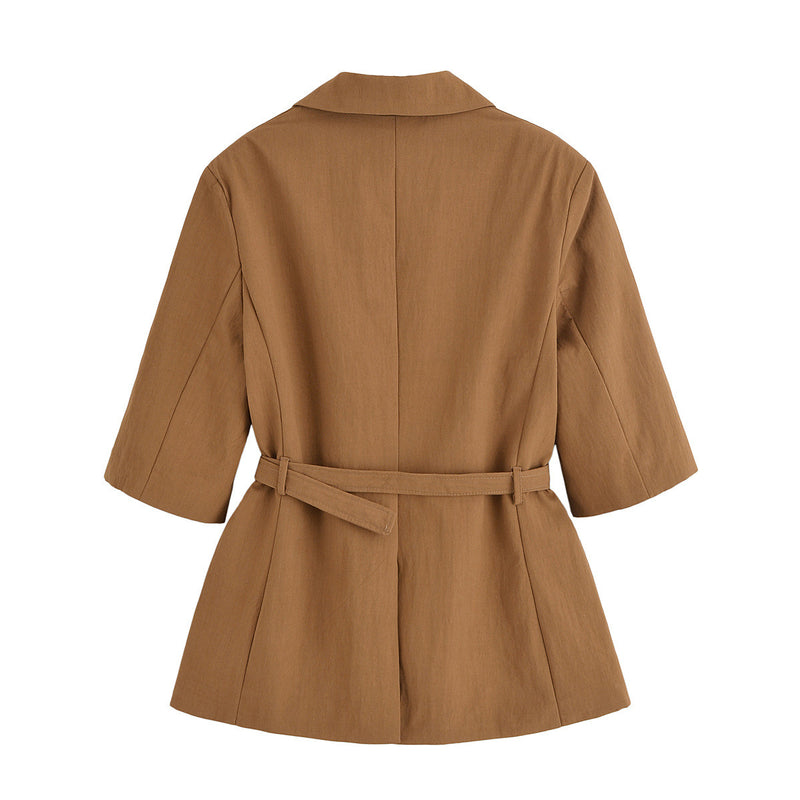 Elizabeth | linen blazer