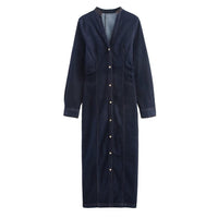 Celeste | denim maxi dress