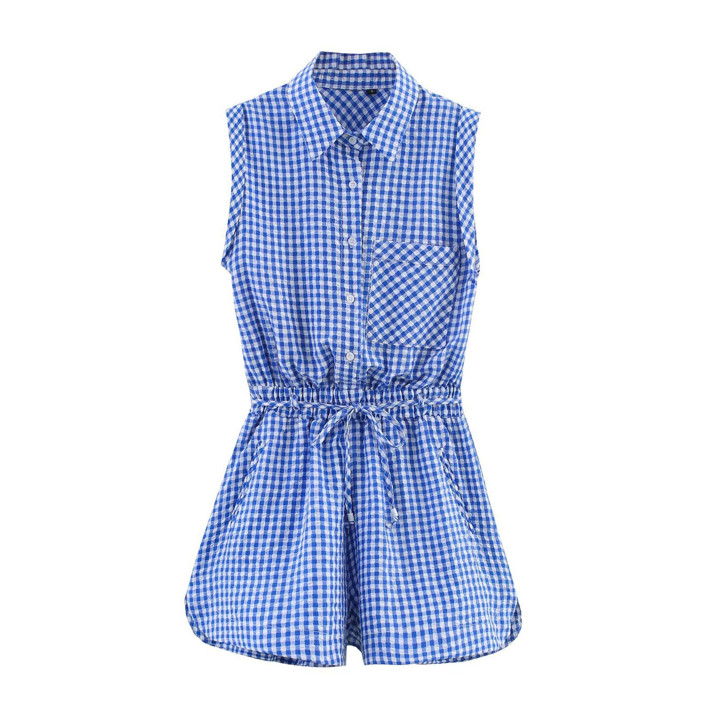 Bethany | button up romper