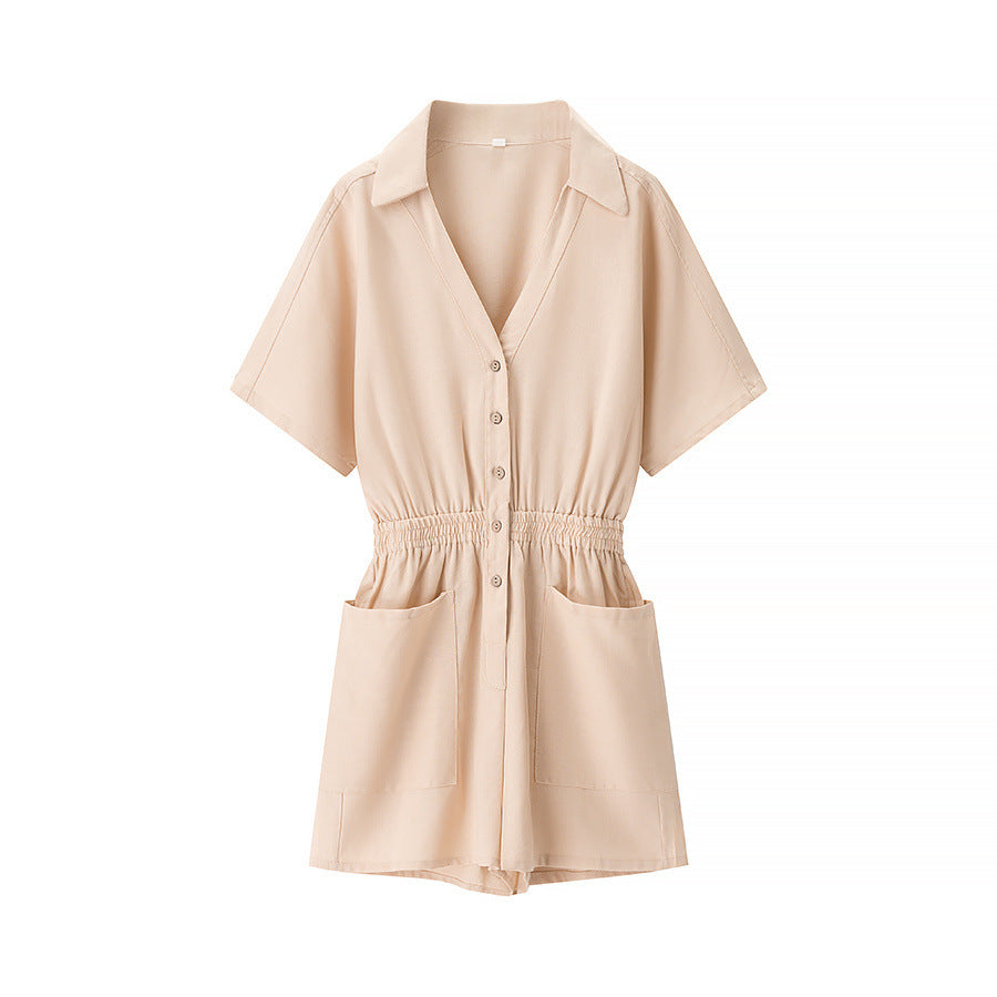 Pippa | button up romper