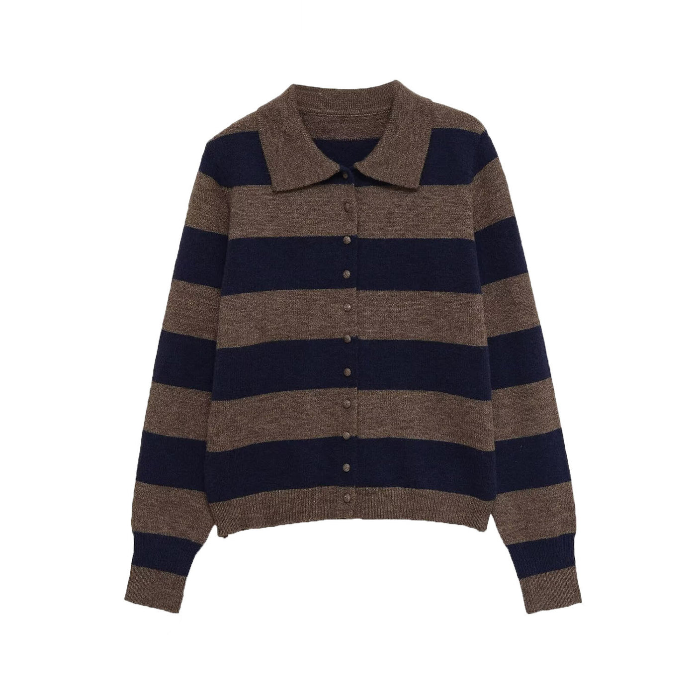 Imogen | striped knit cardigan