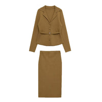 Scarlett | ribbed matching set