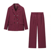 Evie | striped matching set