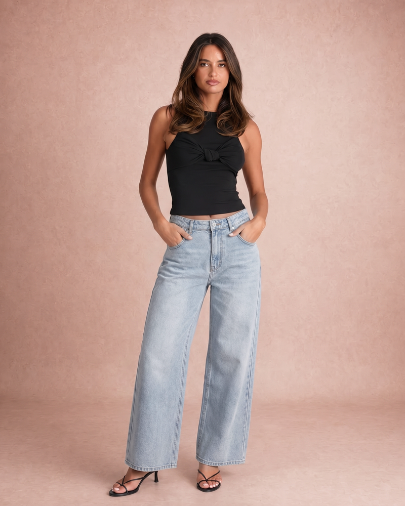 Zara | wide leg jeans
