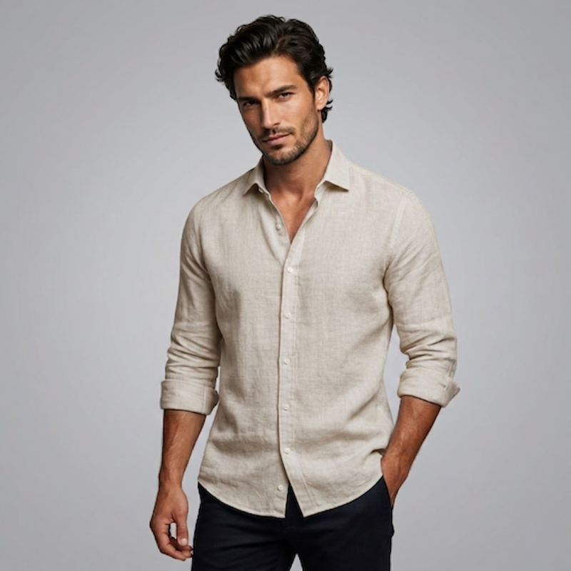 Broderick | Lightweight Casual Summer Button Shirt