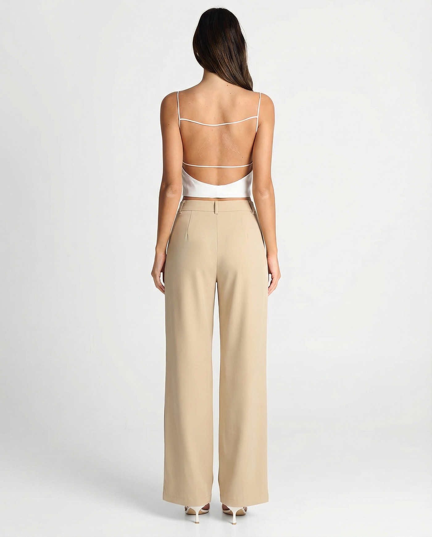 Lila | linen wide leg pants