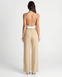 Lila | linen wide leg pants