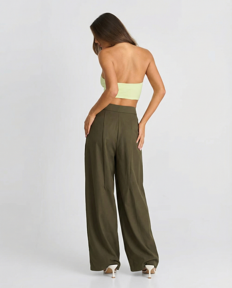 Saskia | wide leg pants
