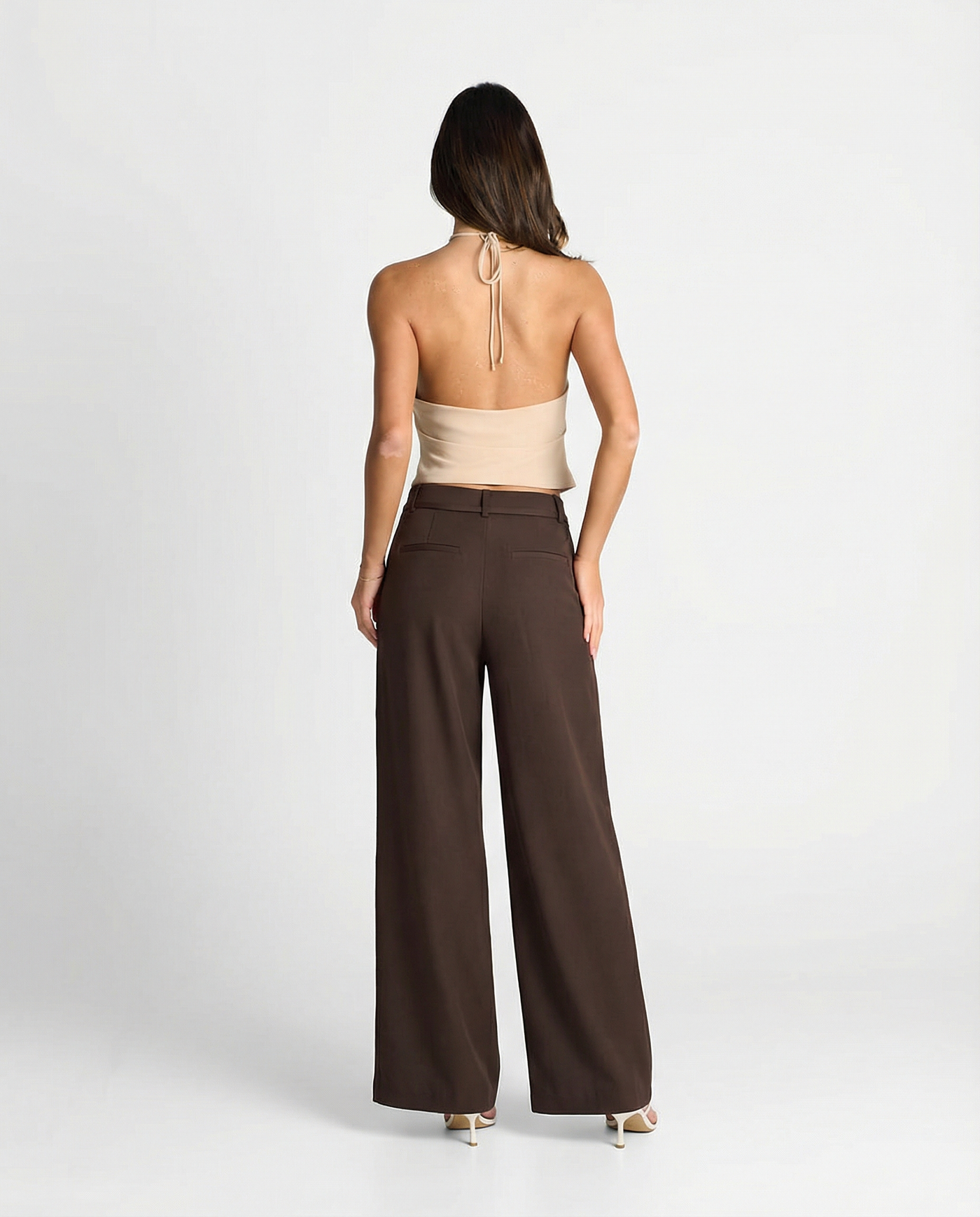 Yasmin | linen wide leg pants