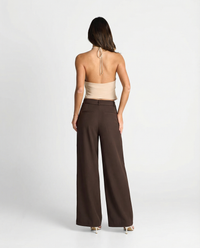 Yasmin | linen wide leg pants
