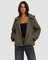 Tallulah | cropped utility jacket