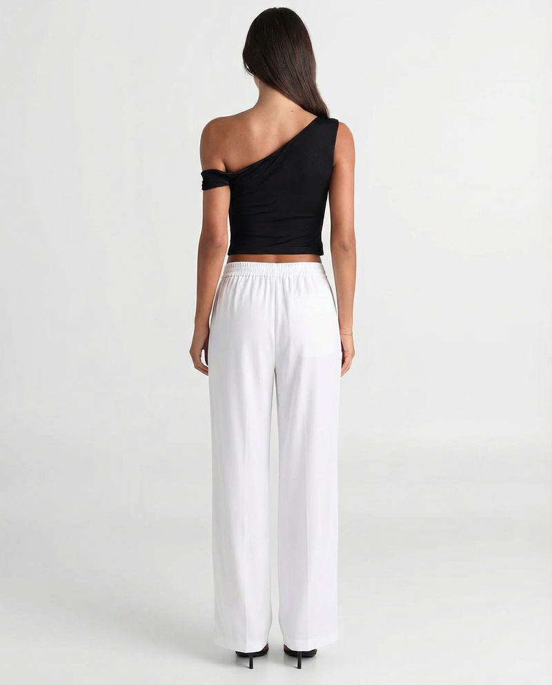 Millie | linen wide leg pants