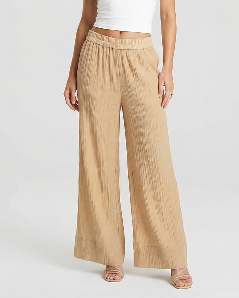 Tamara | linen wide leg pants