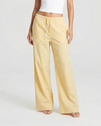 Jemima | linen wide leg pants