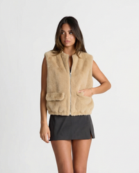 Darcy | cropped vest