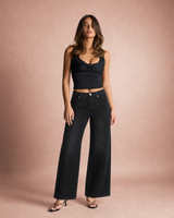 Zara | wide leg jeans
