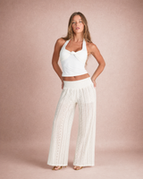 Jessica | high waisted wide leg pants