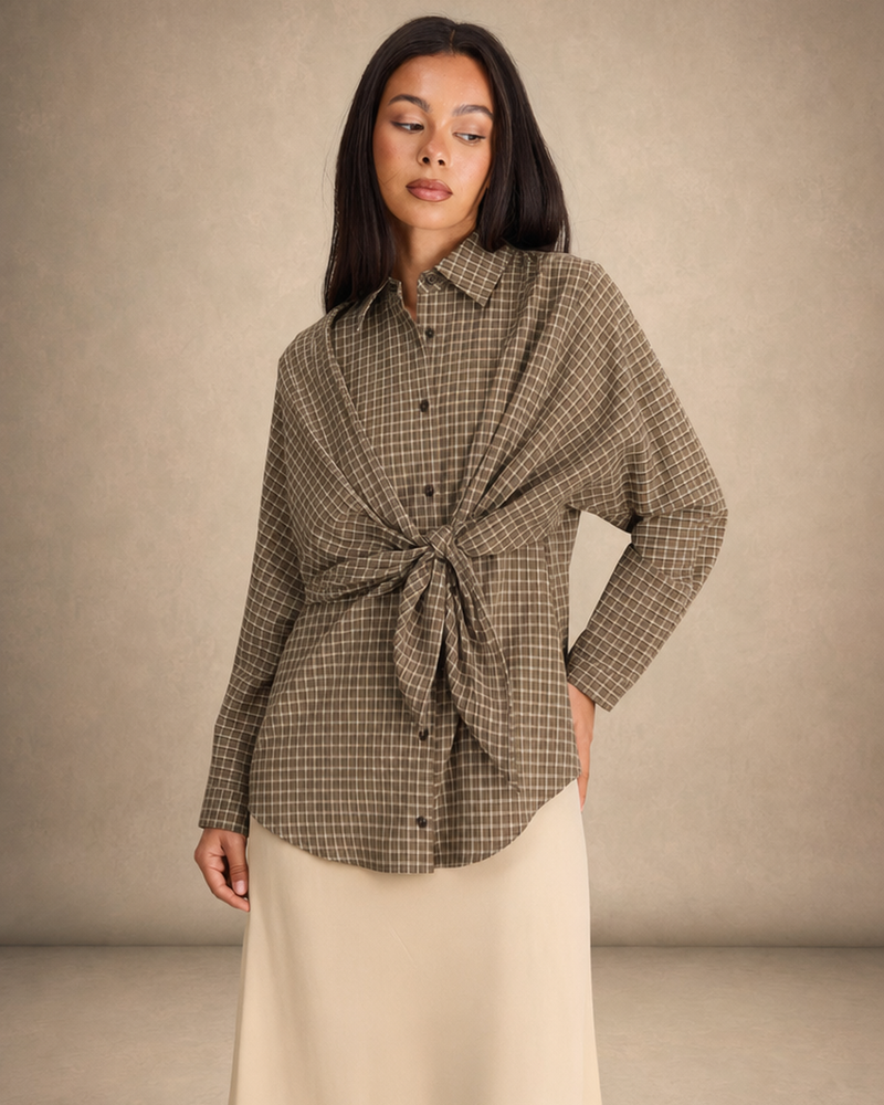 Khaki Plaid